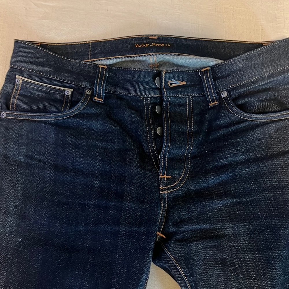 Nudie Jeans Grin Tim selvedge denim size 32 x 30